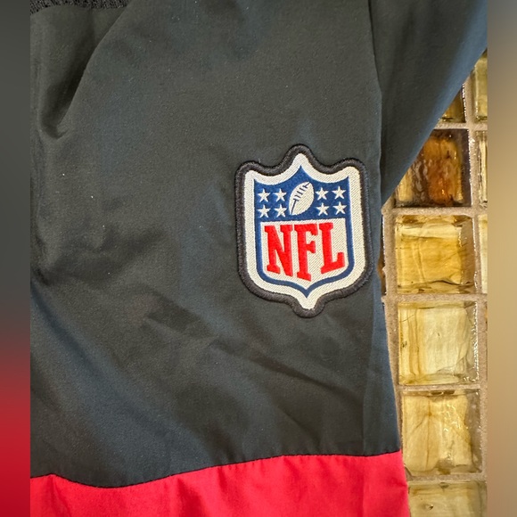 Nike NFL Onfield Apparel Atlanta Falcons Lightweight 1/4 Zip Pullover~M~Ex Cond! - Picture 7 of 15